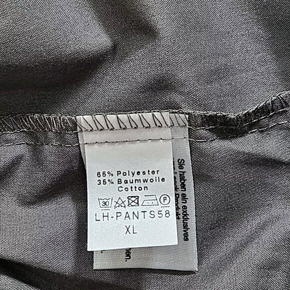 Van Laack Lounge Pants Men XL Gray Unisex Pockets Drawstrings No Stretch Leisure - Picture 9 of 13